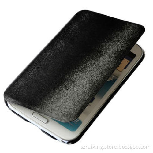 In stock item, Mink veins leather case for Samsung Galaxy Note 2/N7100 with stand function